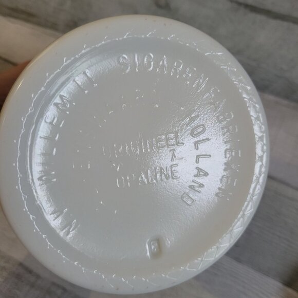 Vintage Delft Dutch Windmill Utensil Set With Ceramic Holder - Picture 8 of 16